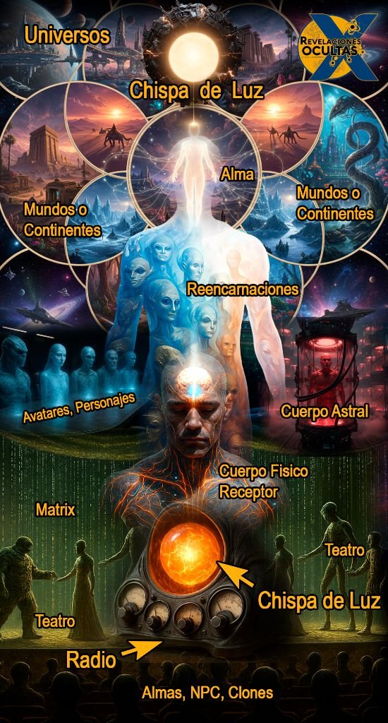 Universos y Chispa de Luz